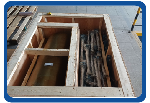 Suministro de repuesto para chancadora de quijada en una importante minera en la zona sur del país