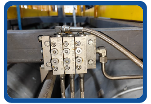 Sistema de lubricación centralizada (imagen referencial).